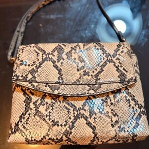 🐍 A New Day Faux Snakeskin Crossbody Bag